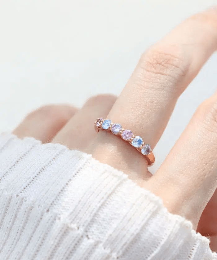 Entwine Eternity Band (Marshmellow) by Elate - Love Estella