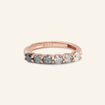 Entwine Eternity Band (Monochrome) by Elate - Love Estella