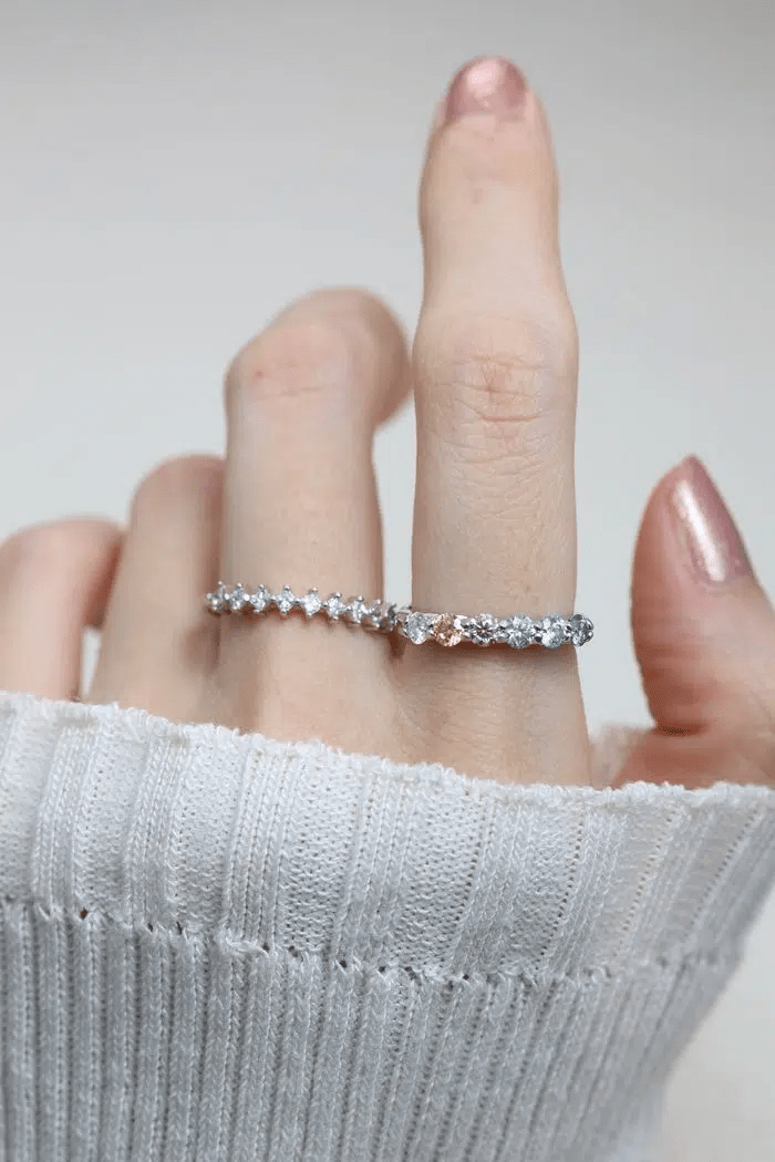 Entwine Eternity Band (Pastel Rainbow) by Elate - Love Estella