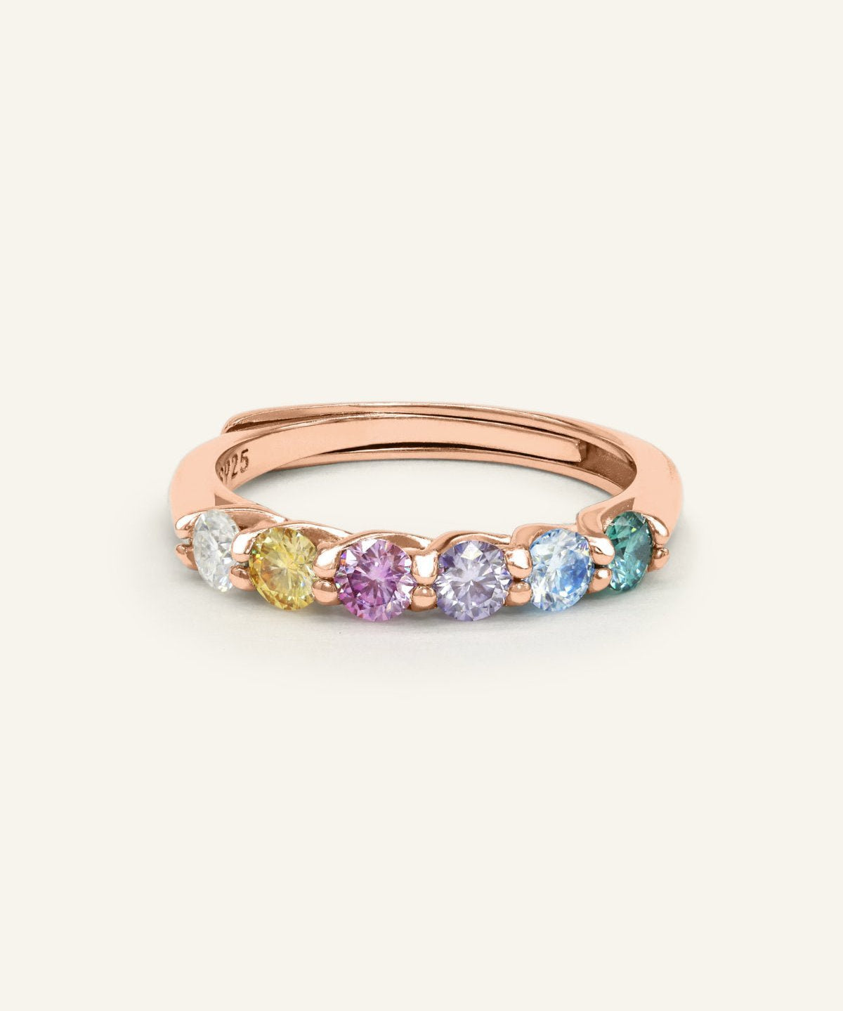 Entwine Eternity Band (Pastel Rainbow) by Elate - Love Estella