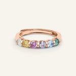 Entwine Eternity Band (Pastel Rainbow) by Elate - Love Estella