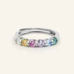 Entwine Eternity Band (Pastel Rainbow) by Elate - Love Estella