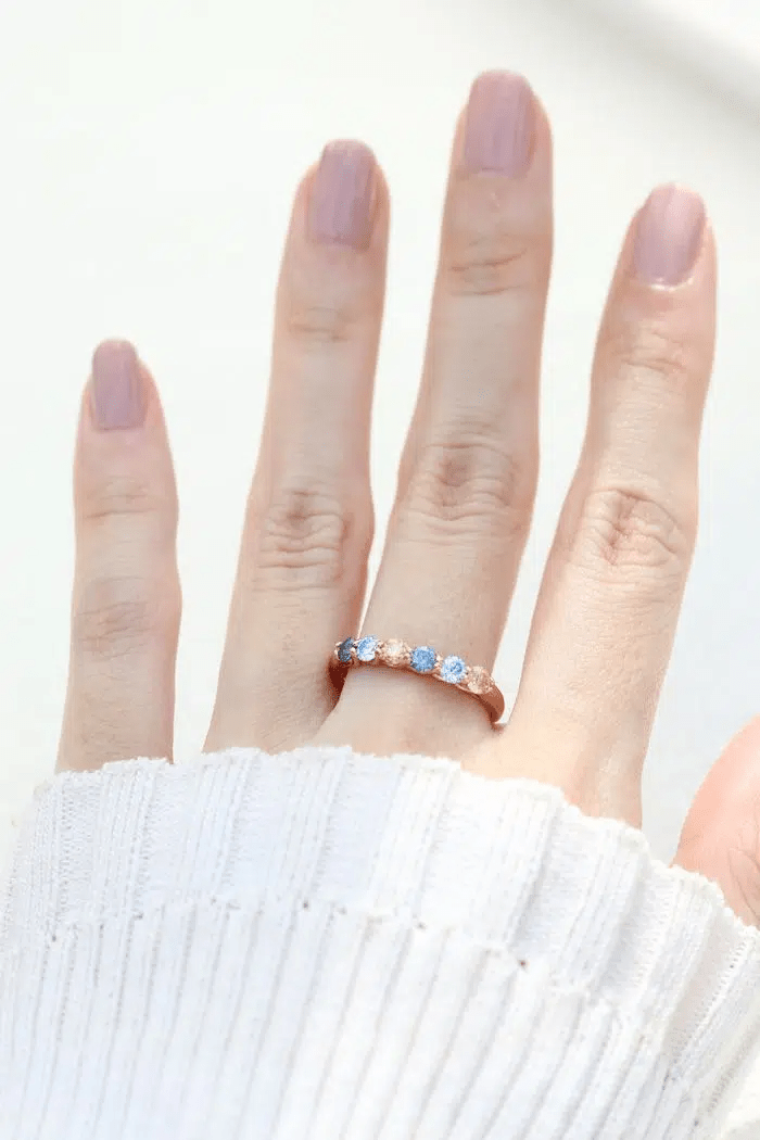 Entwine Eternity Band (Starry Night) by Elate - Love Estella