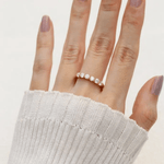 Entwine Eternity Band (White) by Elate - Love Estella