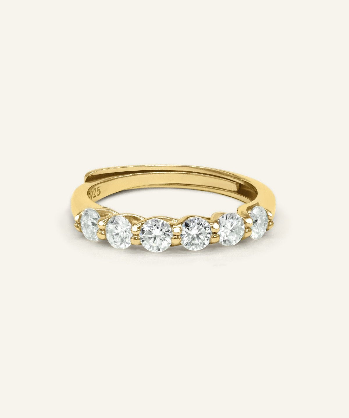 Entwine Eternity Band (White) by Elate - Love Estella