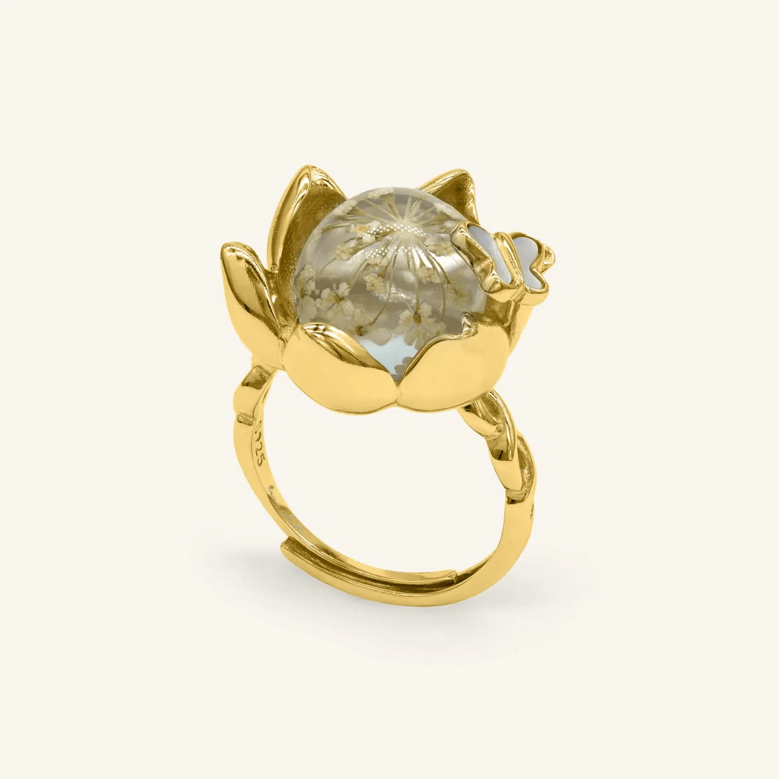 Eternal Bloom Ring (Baby Breath) - Love Estella