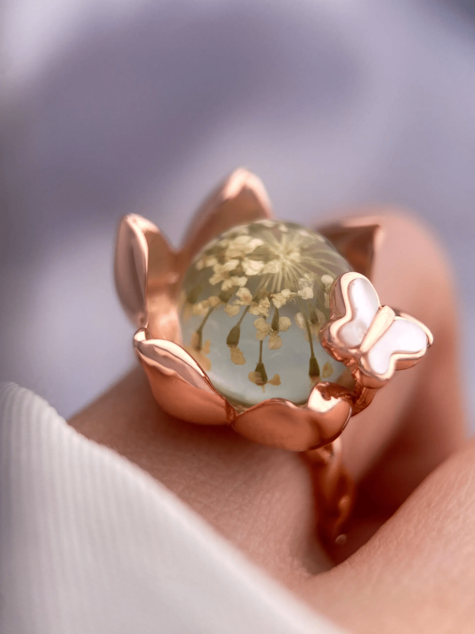 Eternal Bloom Ring (Baby Breath) - Love Estella
