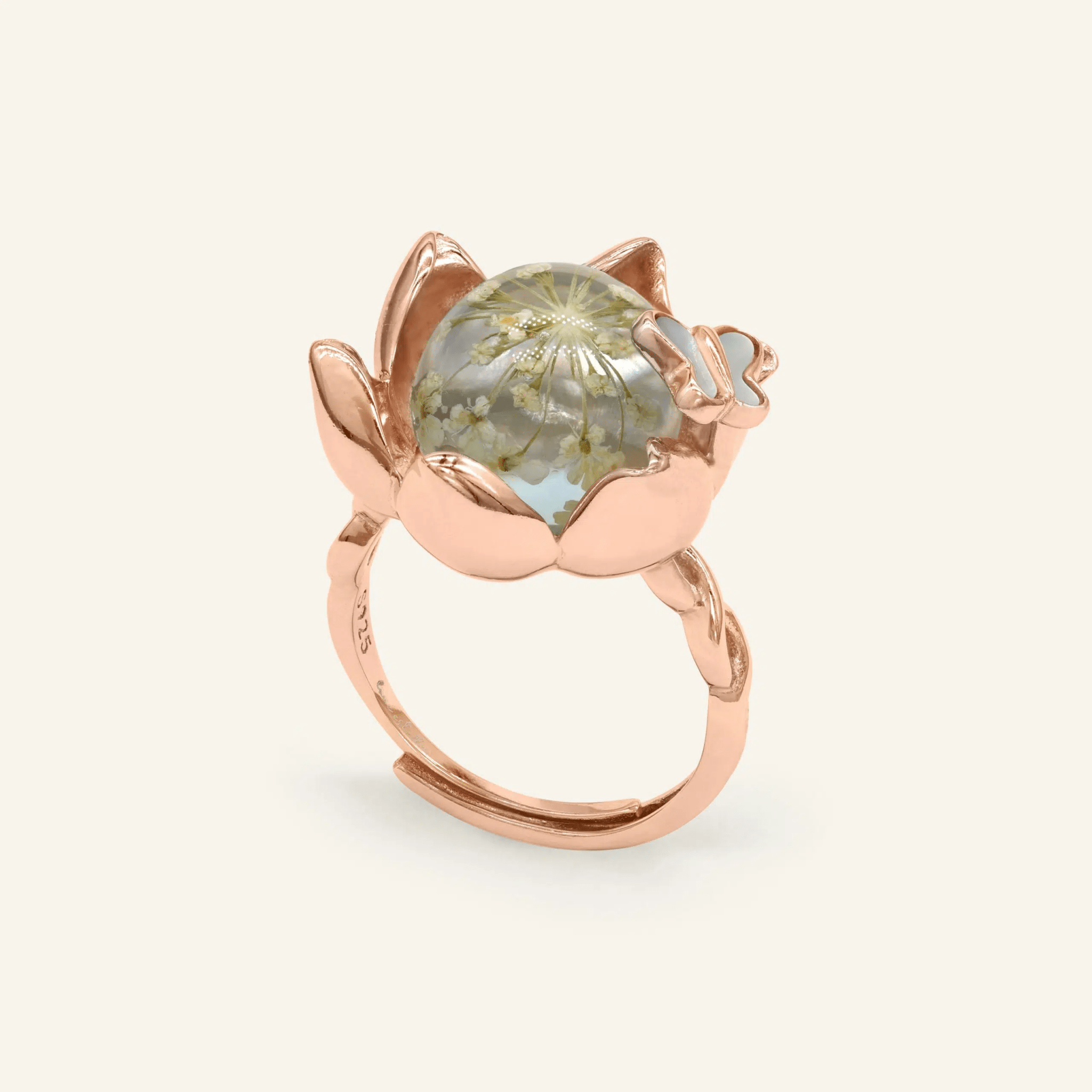 Eternal Bloom Ring (Baby Breath) - Love Estella