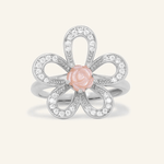 Eternal Rose Shell Ring - Love Estella