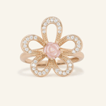 Eternal Rose Shell Ring - Love Estella