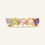 Eternity Heart Gemstones Band - Love Estella