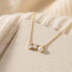 Floating Bar Necklace (Pure) - Love Estella