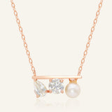 Floating Bar Necklace (Pure) - Love Estella