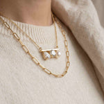 Floating Bar Necklace (Pure) - Love Estella