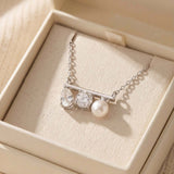 Floating Bar Necklace (Pure)