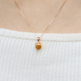 Fortune Cat Necklace (Tiger Eye) - Love Estella