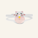 Fortune Cat Ring (Rose Quartz) - Love Estella