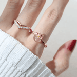 Fortune Cat Ring (Rose Quartz) - Love Estella