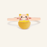 Fortune Cat Ring (Tiger Eye) - Love Estella