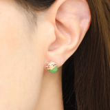 Fortune Cat Studs (Australian Jade) - Love Estella