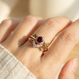 Garnet Rose Ring