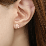 Gingerbread Man Studs - Love Estella