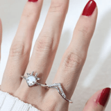 Goat Zodiac MOP Ring - Love Estella