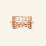 Golden Beads Abacus Ring - Love Estella