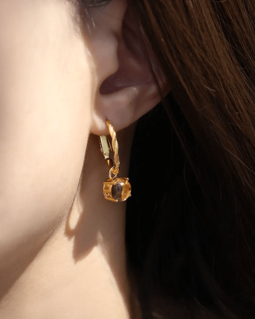 Golden Luck Hoops - Love Estella