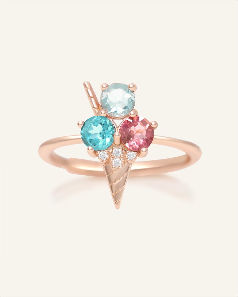 Happy Scoop Ice Cream Ring - Love Estella