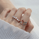Hedgehog Ring (Semi - Precious Gems) - Love Estella