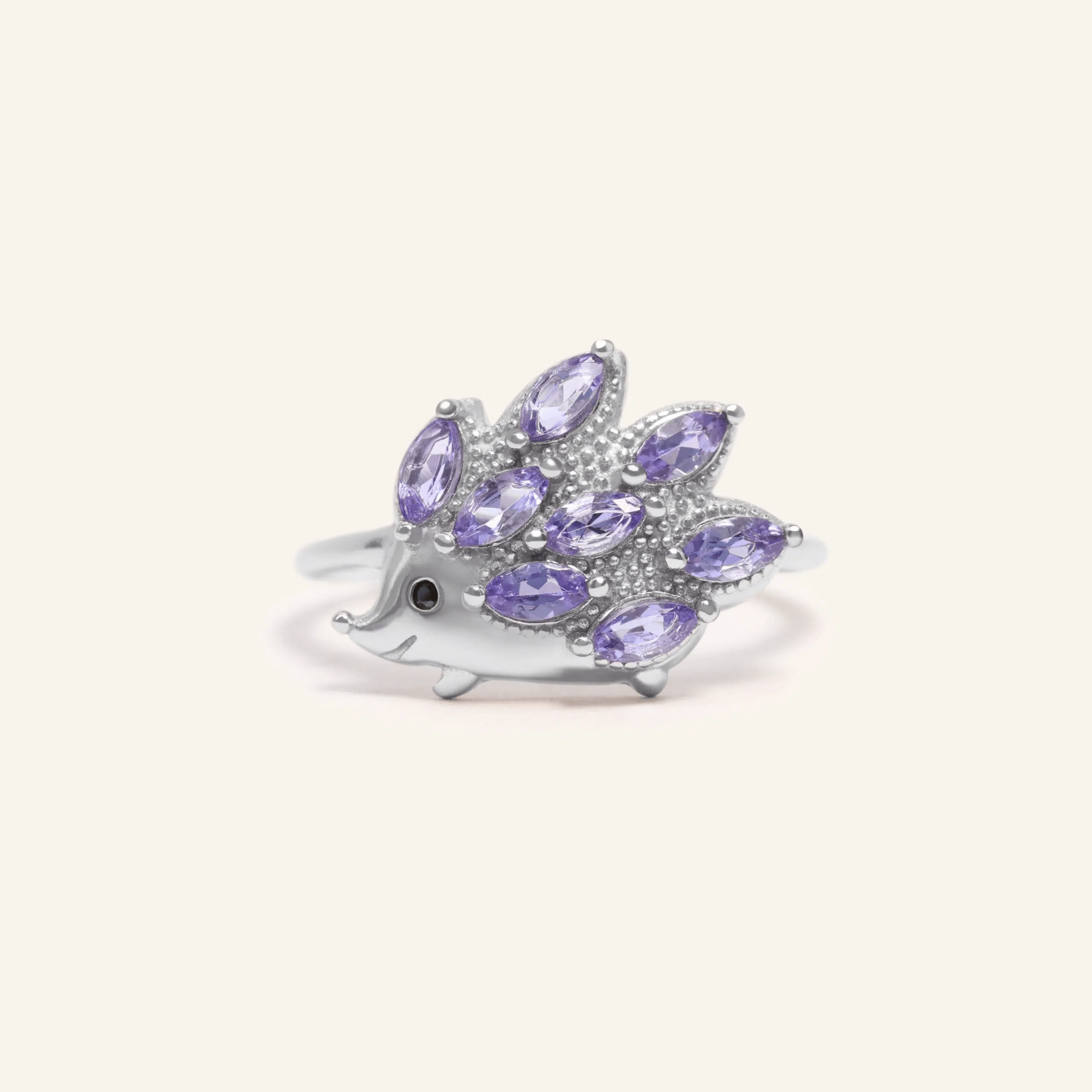 Hedgehog Ring (Tanzanite) - Love Estella