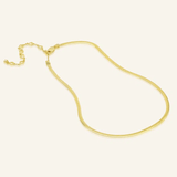 Herringbone Necklace By Elate - Love Estella