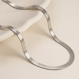 Herringbone Necklace By Elate