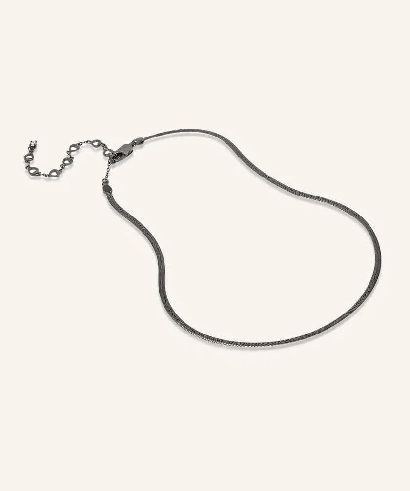 Herringbone Necklace By Elate - Love Estella