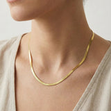 Herringbone Necklace By Elate