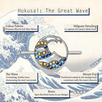 Hokusai: The Great Wave Ring - Love Estella