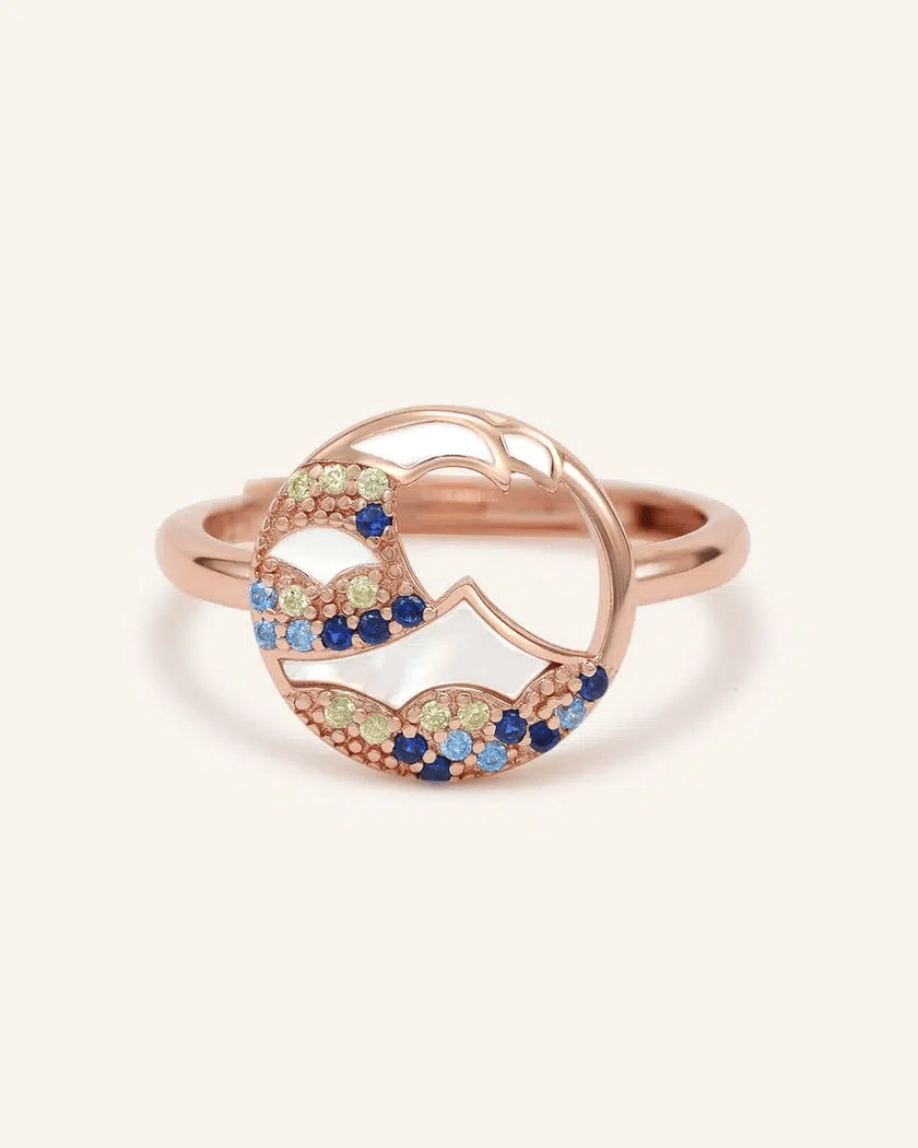 Hokusai: The Great Wave Ring - Love Estella