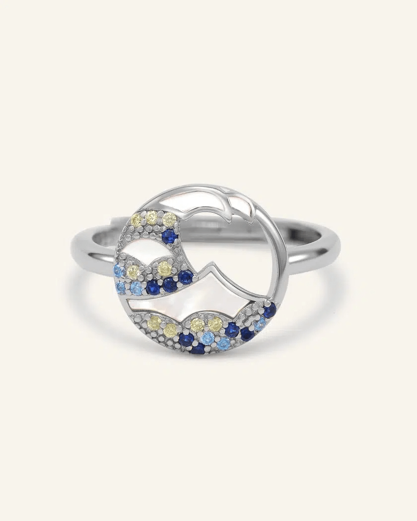 Hokusai: The Great Wave Ring - Love Estella