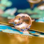 Hokusai: The Great Wave Ring - Love Estella