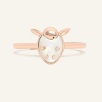 Horse Zodiac MOP Ring - Love Estella