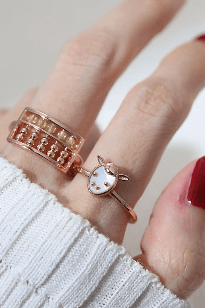 Horse Zodiac MOP Ring - Love Estella