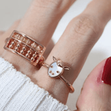 Horse Zodiac MOP Ring - Love Estella