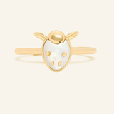 Horse Zodiac MOP Ring - Love Estella