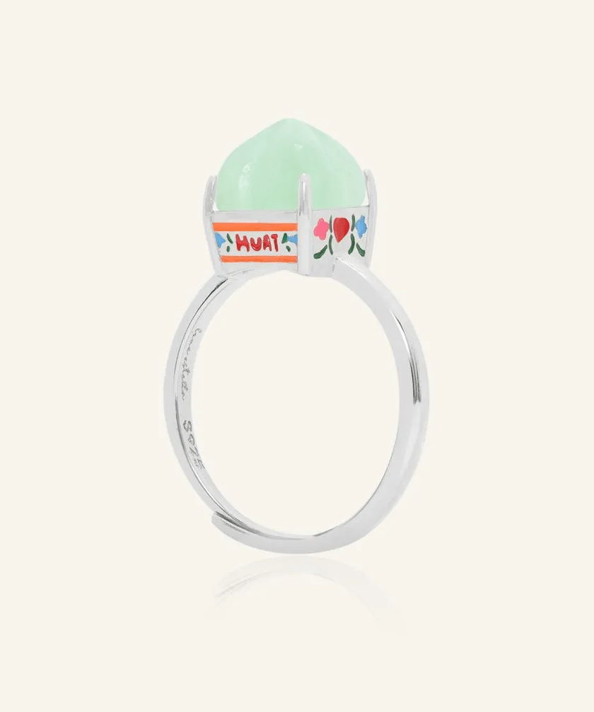 Huat Kueh Ring (Aventurine) - Love Estella