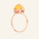 Huat Kueh Ring (Citrine) - Love Estella
