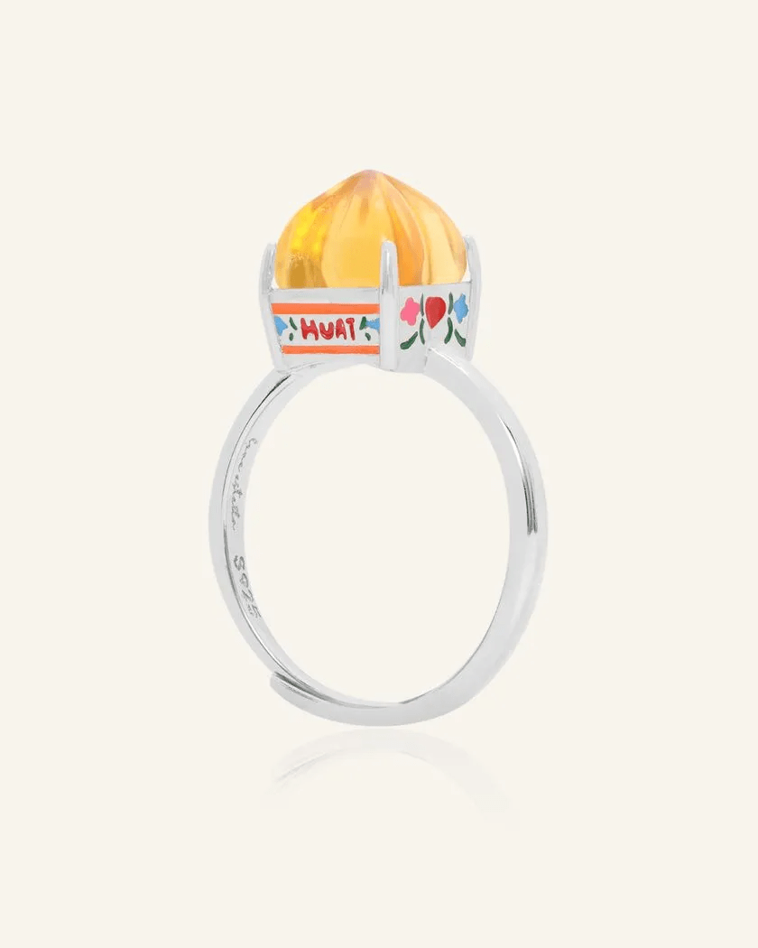 Huat Kueh Ring (Citrine) - Love Estella