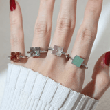 Huat Kueh Ring (Rose Quartz) - Love Estella
