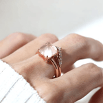 Huat Kueh Ring (Rose Quartz) - Love Estella