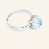 Huat Kueh Ring (Sky Blue Topaz) - Love Estella